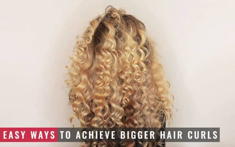 Easy Ways To Have Beautiful Large Hair Curls Bhrt 